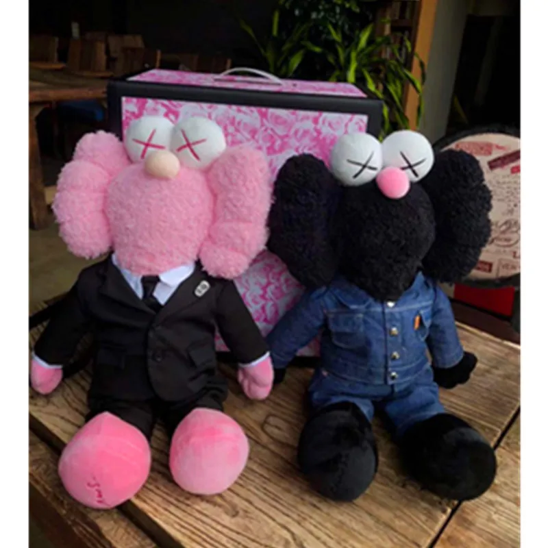 

Original Fake Sesame Street Business Suit Gentleman Plush Toy Cartoon Decoration Creative Valentine's Day Gift X1575