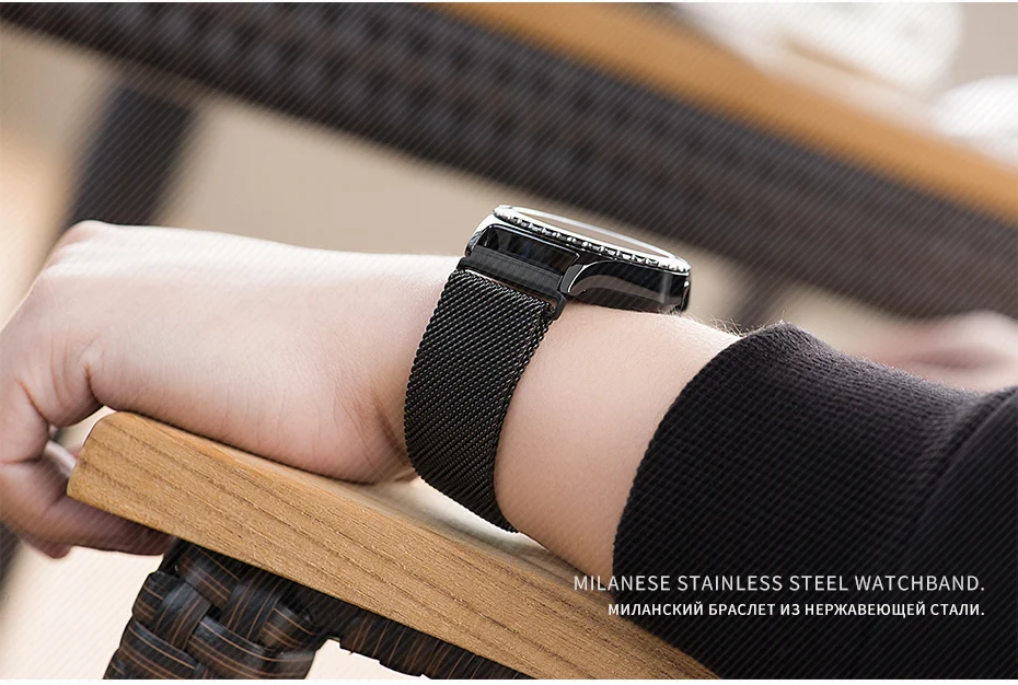 HOCO ремешок для samsung Galaxy Watch 46 мм Миланская петля ремешок браслет gear S3 Frontier классический ремешок для часов для huawei Watch GT ремень