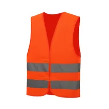 Горячая полиэстер детский светоотражающий жилет безопасности