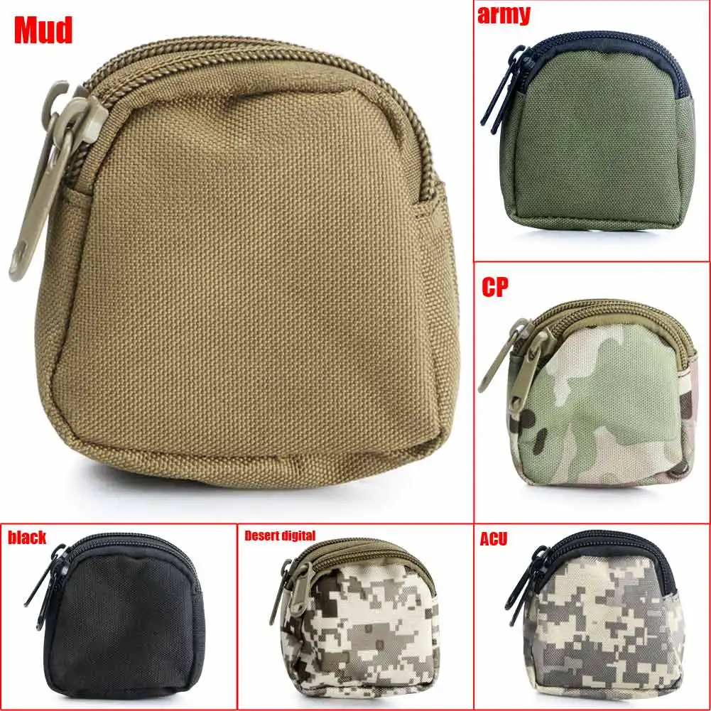 

Portable Outdoor Sports Pouch Utility Military Tactical Pocket Waterproof Waist Bag EDC Hunting Soft Pouch W/Zipper Convenience