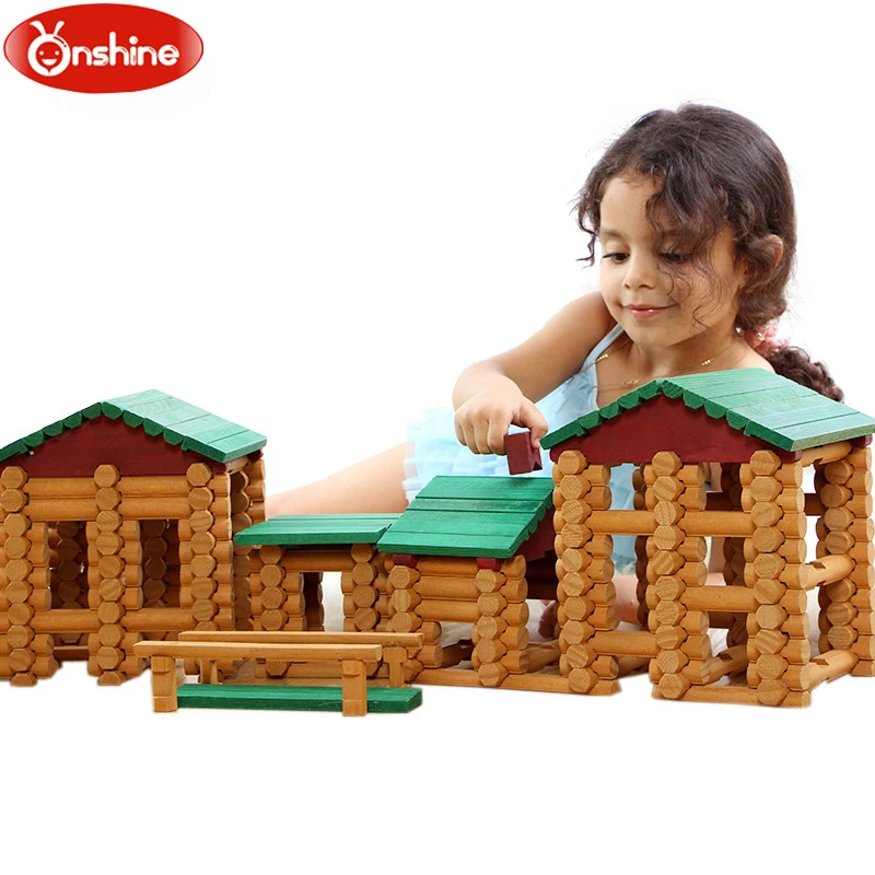 log cabin building blocks