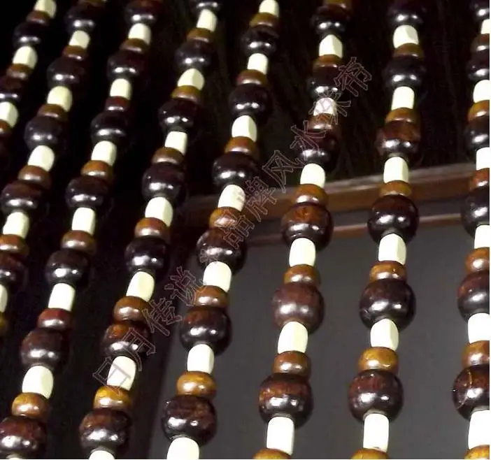 

10 meters High-grade calabash solid wood beads curtain window door curtain passage geomancy 1m/piece 10pieces/pack
