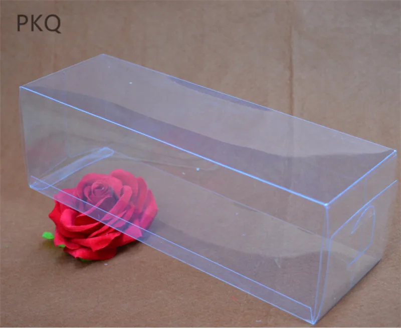 30 шт Новая прозрачная коробка из ПВХ пластик подарочная упаковка коробка свадебные сувениры шоколад/коробка конфет Роза/сувенир дисплей коробка 30 размеров