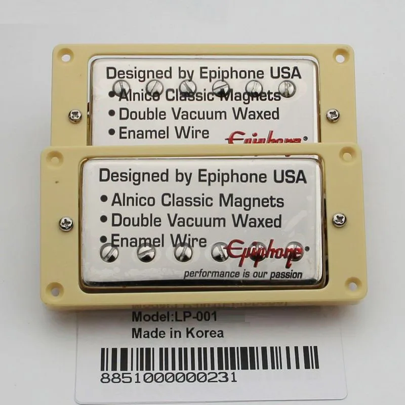 все цены на 1 Set EPI Guitar Humbucker Pickup Chrome LP-001 онлайн