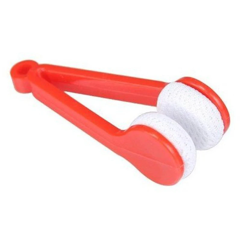 Multifunctional Mini Portable Glasses Cleaning Rub Microfiber Cleaner Wiping Glasses Cleaning Tool Eyewear Brush Car Accessories - Цвет: 01