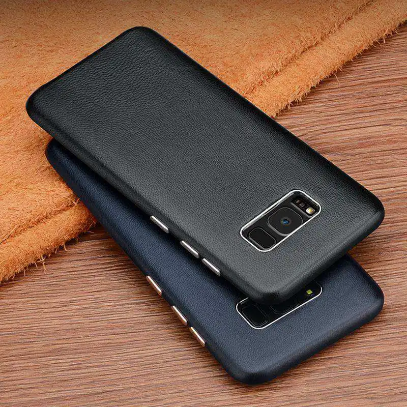 imágenes para Cuero genuino Nuevo Caso Para Samsung Galaxy S8 S8 Coques & Plating Cubierta Del Teléfono de Cuero Real Para la Galaxia Caso Fundas imágenes para Cuero genuino Nuevo Caso Para Samsung Galaxy S8 S8 Coques & Plating Cubierta Del Teléfono de Cuero Real Para la Galaxia Caso Fundas