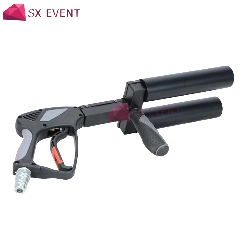 Сценический сухой лед CO2 ружье пистолеты 9 метров Haze Jet 2 трубка Cryo Gun Пистолет для