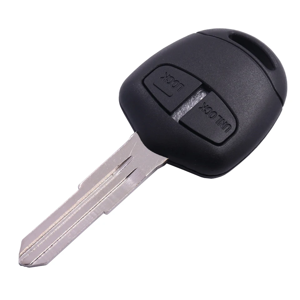 

New 2-button Car Remote Control Left-wing Key Shell for Mitsubishi Lancer EX Evolution Grandis Outlander MIT8 Blade