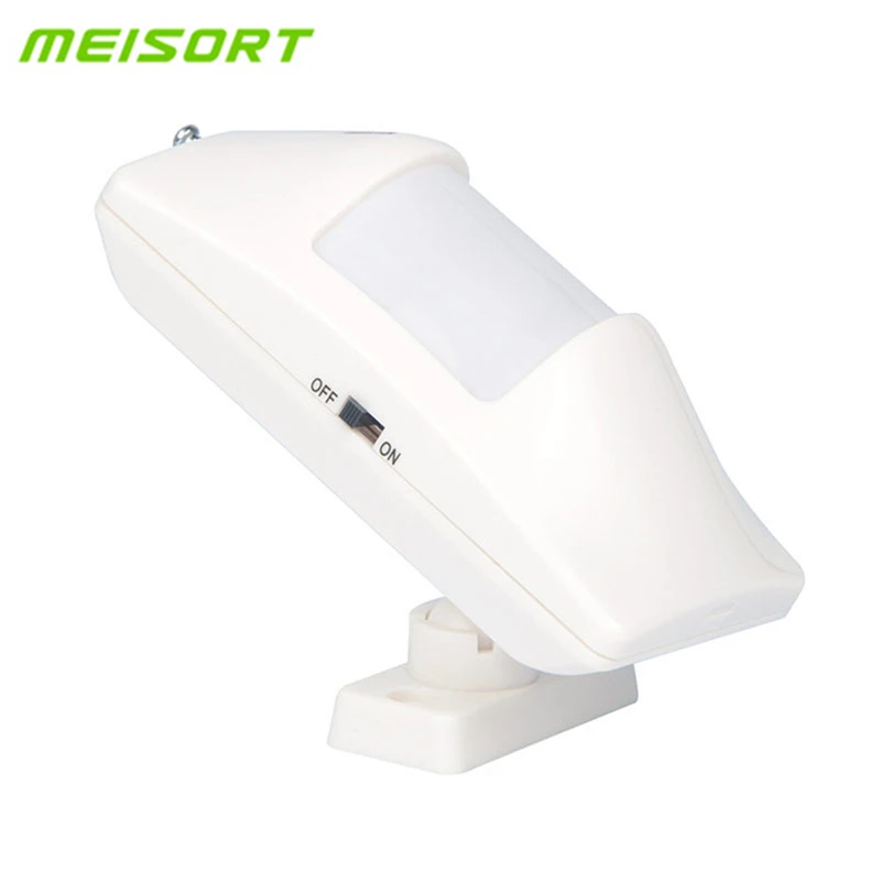 

2pcs/Lot Meisort 433MHz Intelligent Wireless Infrared detector PIR Motion Sensor Detector For GSM PSTN Home Burglar Alarm System