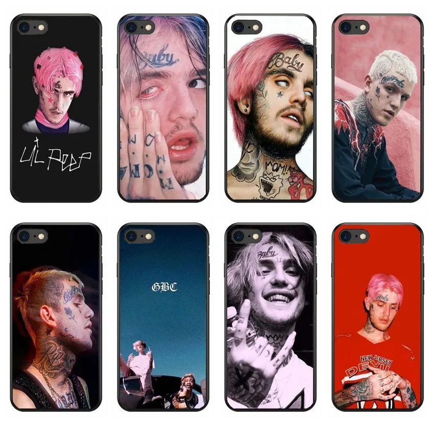 

Lil Peep soft Silicone phone case for iPhone 8 7 6 6S Plus X XS MAX XR 10 5S SE Coque Shell