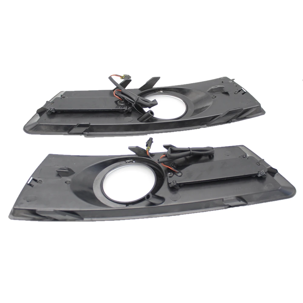  Car Flashing 1Pair for VW PASSAT CC 2009 2010 2011 2012 2013 12V LED CAR DRL Daytime running lights - 33052830035