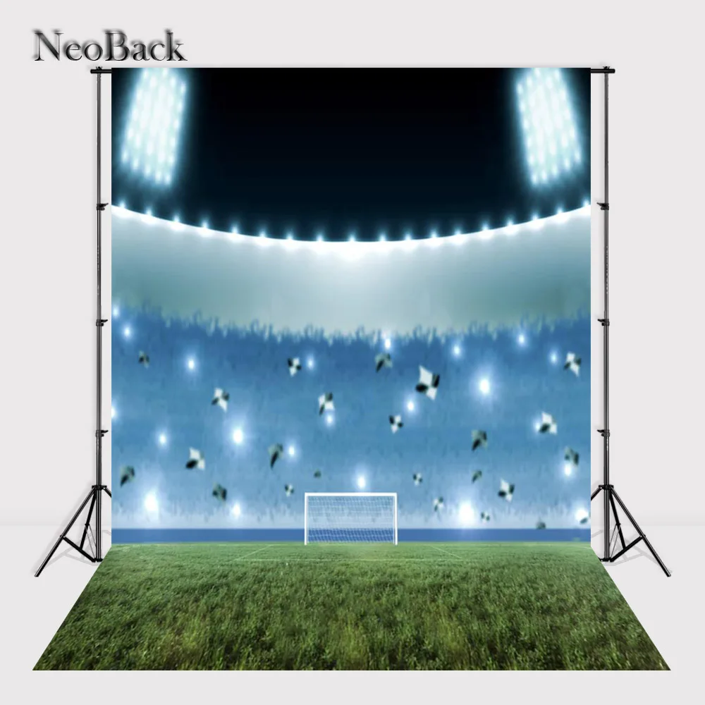 

NeoBack 5x7ft Thin Vinyl Football Sports Event Photo Backgrounds Children Studio Senior Portrait Photographic Backdrops P2326