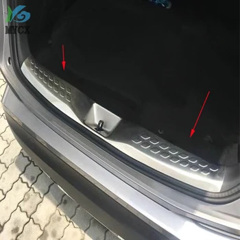

Car Accessories 1PCS Stainless Steel Inner Rear Boot Trunk Protecting Plate Fender For Toyota C-HR CHR 2016 2017 2018 car