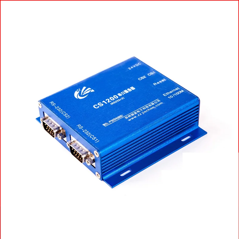 

Industrial grade serial server 2 serial port 232 to Ethernet high isolation protection RS232 to network port TCP