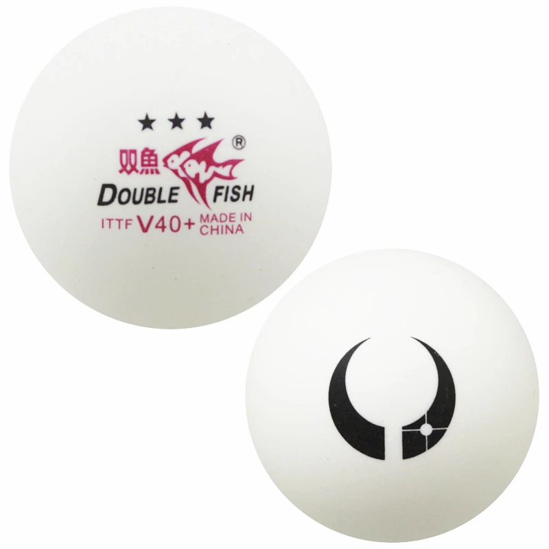 Двойной стол с изображением рыб теннисный мяч 2019 новая команда Кубок мира 3-star D40 + роутер поли для пинг-понга tenis de mesa