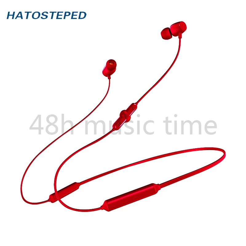 

Wireless Active Noise Cancelling Sports Bluetooth Earphone/Wireless Headset for phones and music Sweatproof With Mic Headset