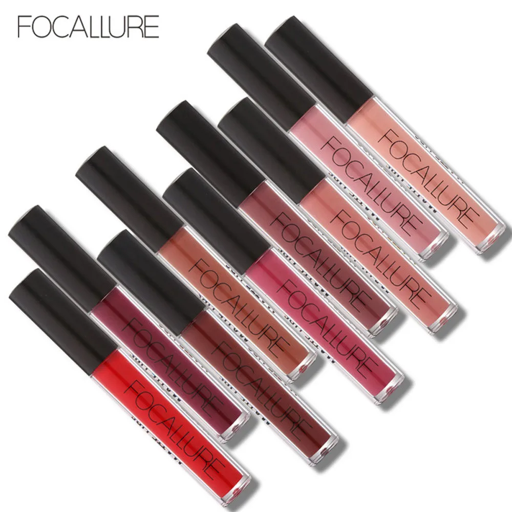 FOCALLURE 2018 15 Colors Liquid Matte Lipstick Cosmetics Women Sexy