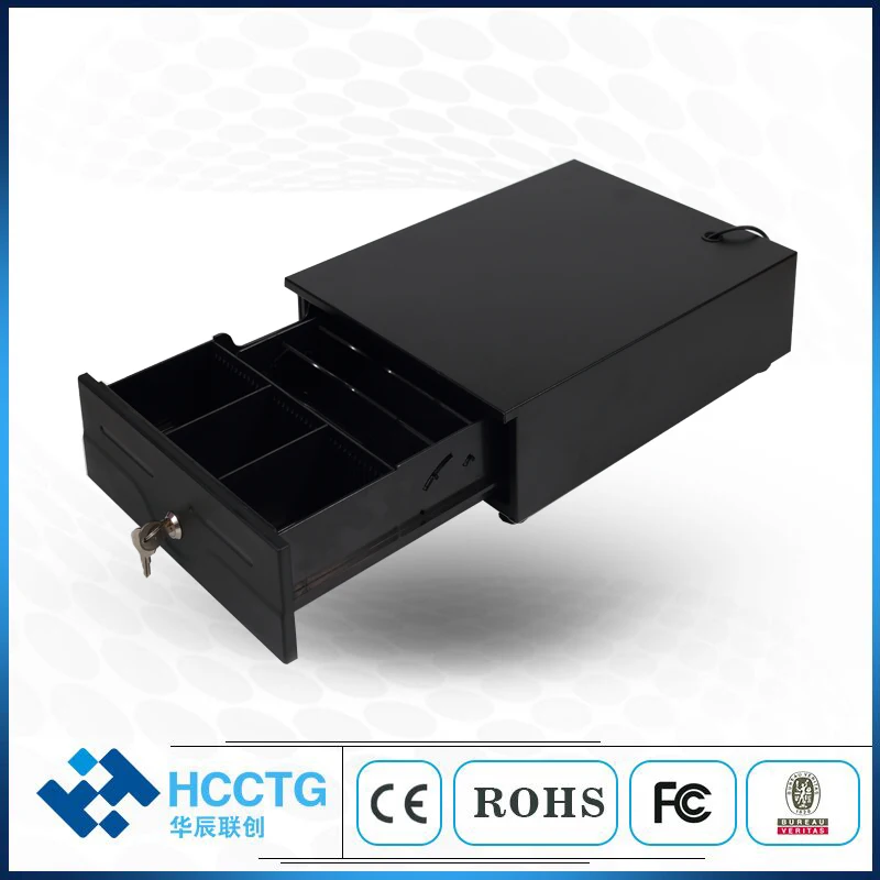 HS240 черный ящик для наличных денег Pos принтер коробка RJ11 3 купюр с подключением к