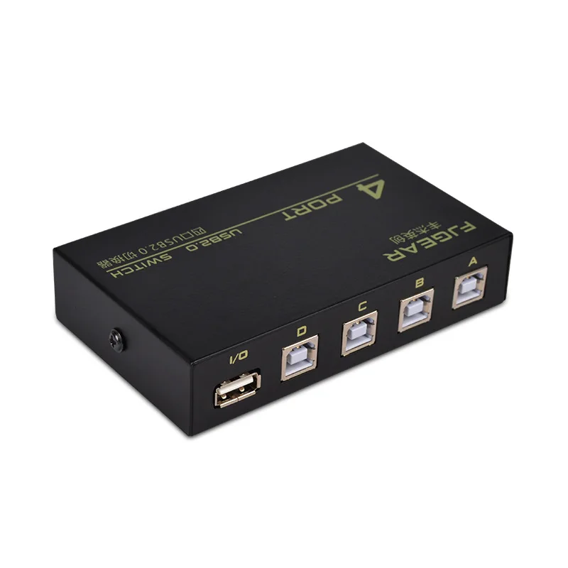 4 Порты и разъёмы USB 2 0 Share Switch Высокое качество селектор Box Hub для принтера сканера