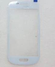 Whole Sale Brand New Free Shipping Outer Lens Front Glass For Samsung Galaxy S3 Mini i8190 White Black Blue Free shipping