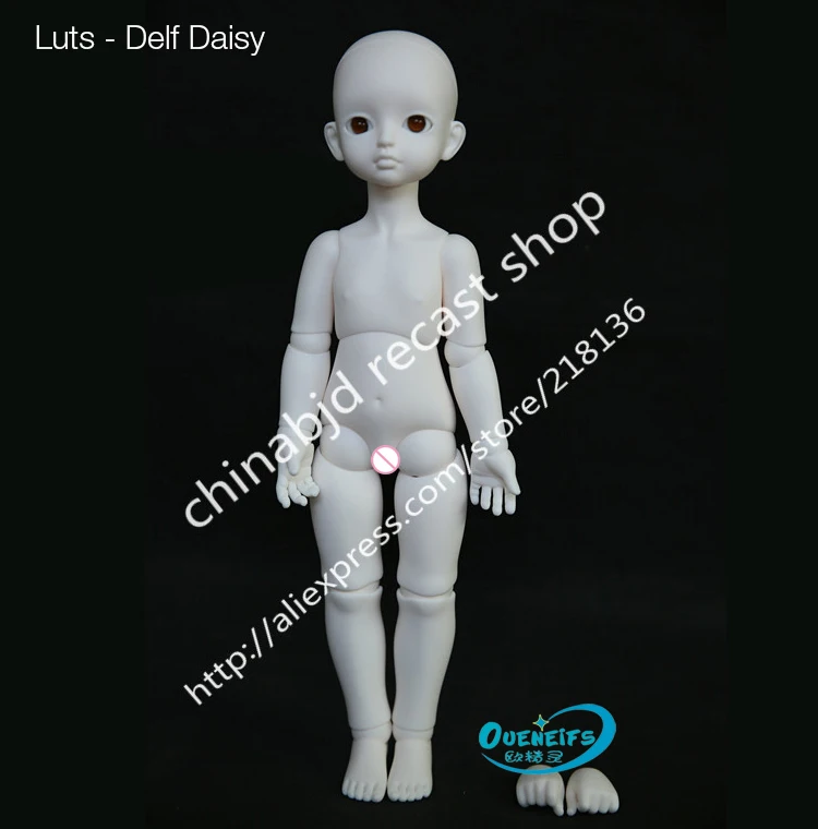 OUENEIFS bjd sd куклы СНМП Детские Delf Дейзи 1/4 каучуковые фигурки модель тела для девочек и мальчиков глаза высокое качество игрушки магазин