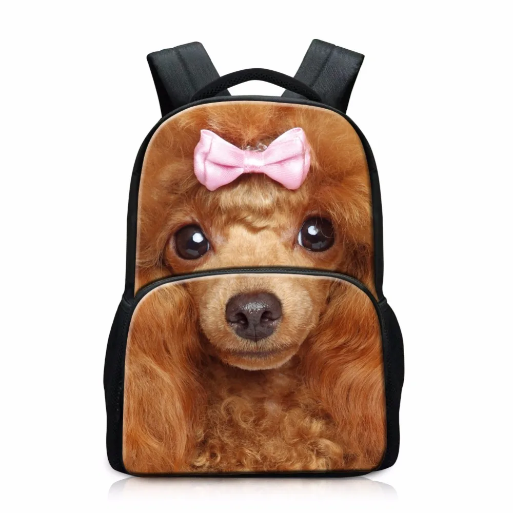 Fashionable back to school book bags Personalized Dog Backpacks for