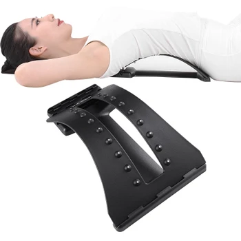 

Magnetic Cervical spine stretcher Accuputure Neck Massage traction Pain Relief Stretcher Neck Fitness Stretch Medical free