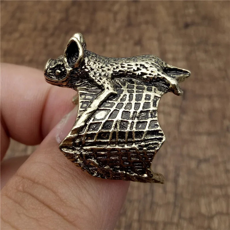 Elfin 2018 New Vintage Adjustable Bat Rings Fashion Cute Bat Jewellery Bradypus Ring For Women Men Anillos Mujer Warcraft