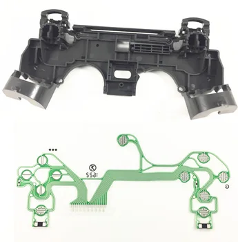 

Conductive Film Keypad flex Cable Ribbon Inner Support Frame Stand L1 R1 Key Holder For PS4 Pro JDS-040 JDM 040 Controller