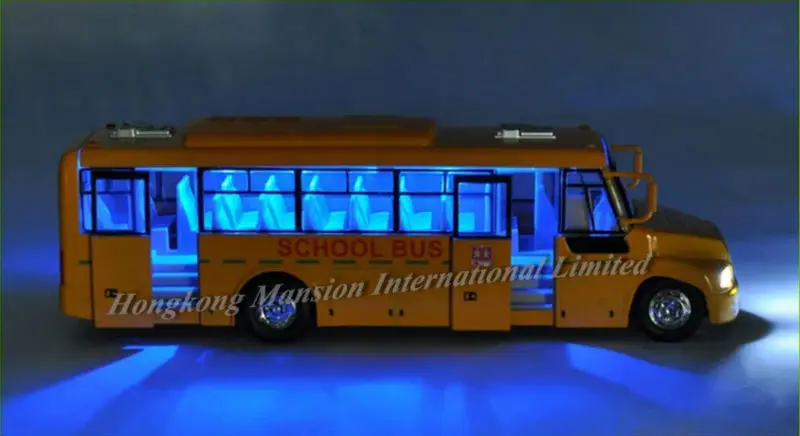 132 Car Model For Amecican School Bus style 1 (6)