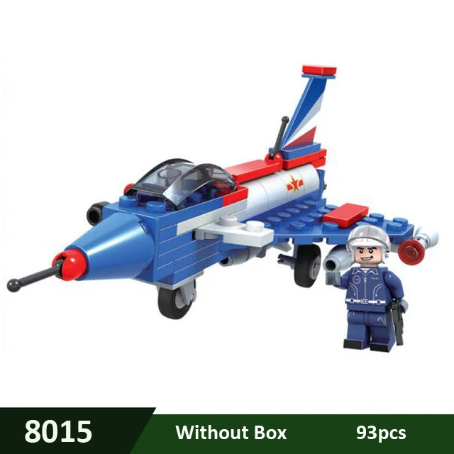 

Winner 8015 93pcs Military Series Fighter Planes Building Blocks Toys For Children Building Block children's toy birthday gift