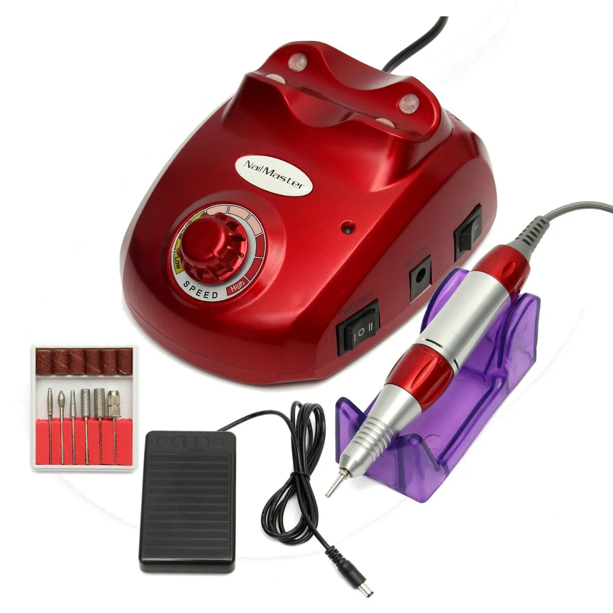 

1 Set Professional Nail Tools 30000 RPM Electric Nail Drill Machine Maniure And Pedicure Drill Polish For Nail Art Gel Polish