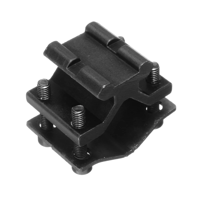 Aluminum Alloy 10 21mm Barrel Ring Clamp Mount Adapter Flashlight Mount