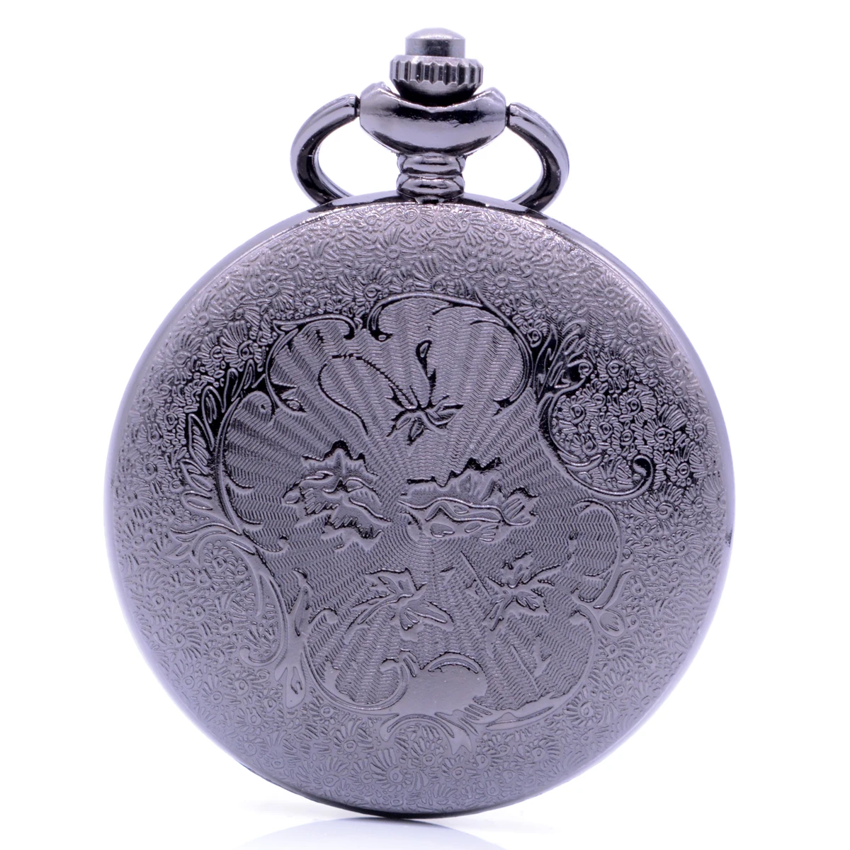 Античный BTS кварцевые карманные часы Аналоговые кулон ожерелье цепь Мужские Женские часы подарок на день рождения relogio de bolso черный бронзовый