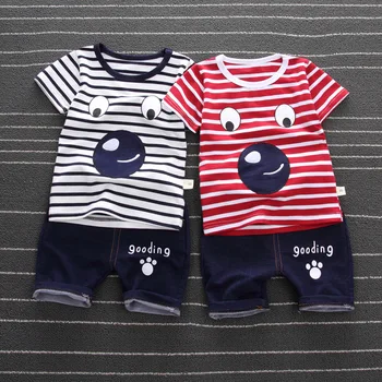 

baby boys clothing sets newborn baby cotton t-shirt+pants 2pcs tracksuits for bebes boys toddler sport suit clothes
