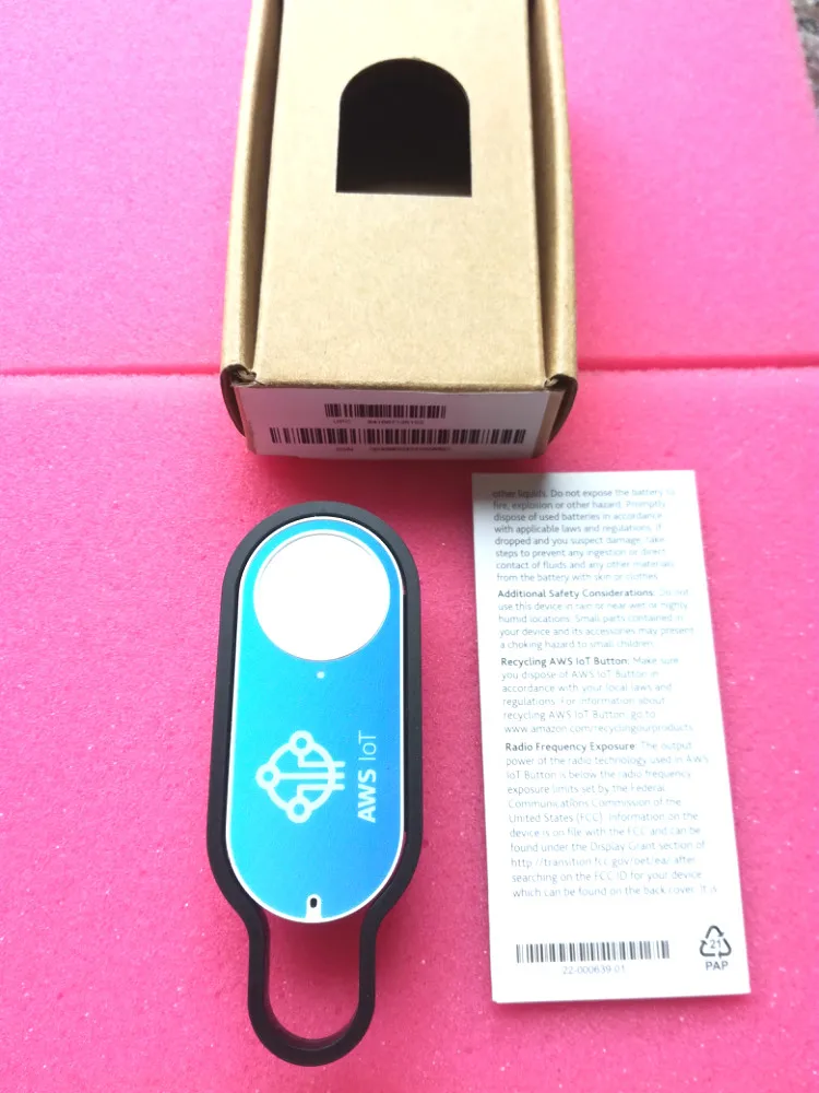 

Spot AWS IoT Button (2nd Generation) programmable Cloud Dash Button