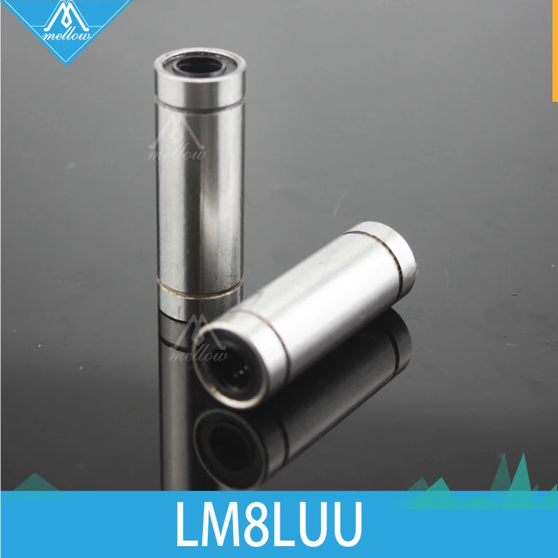 2 шт./лот LM8LUU LML8UU 8 мм 8x15x45 Длинный линейный шариковый подшипник втулка RepRap 3d