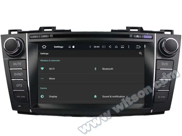 Best 8" Android 8.0 OS Car DVD Multimedia GPS Radio for Mazda 5 2009-2012 & Premacy 2009-2012 with Greater Viewing Angle IPS Screen 5