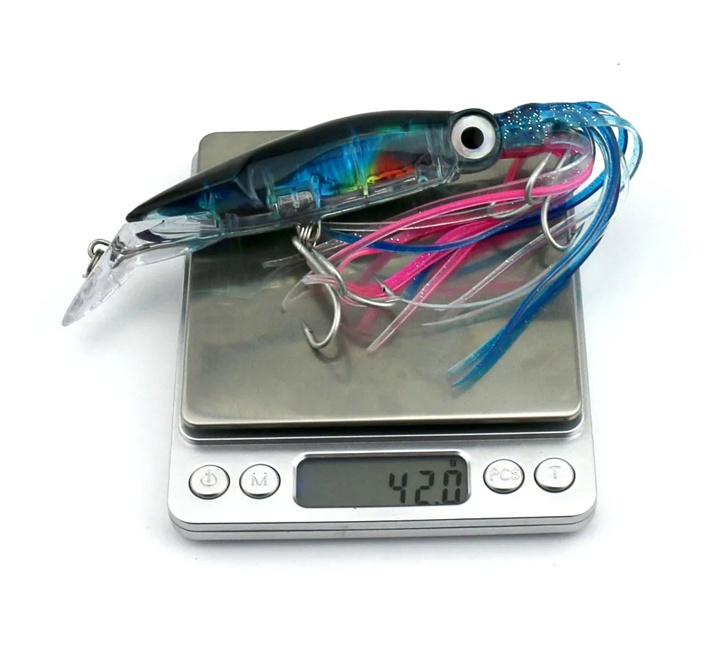 6 цветов рыболовная приманка Isca Crankbait Swimbait 14 см 42 г поддельные рыболовные приманки