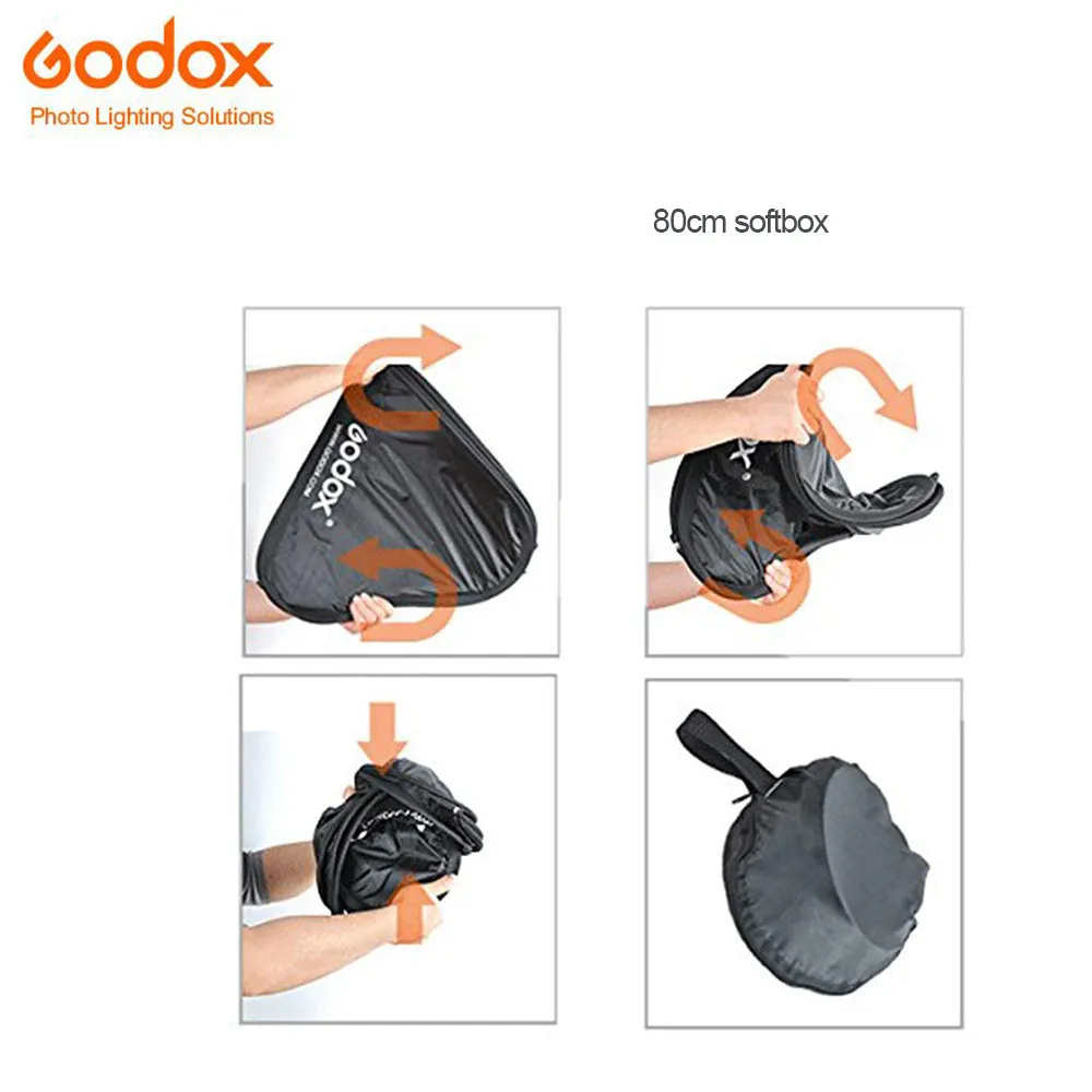 Godox 31 &quotх 31&quot 80x80 см softbox Honeycomb сетки для Bowens горе комплект Flash AD600B студия флэш с