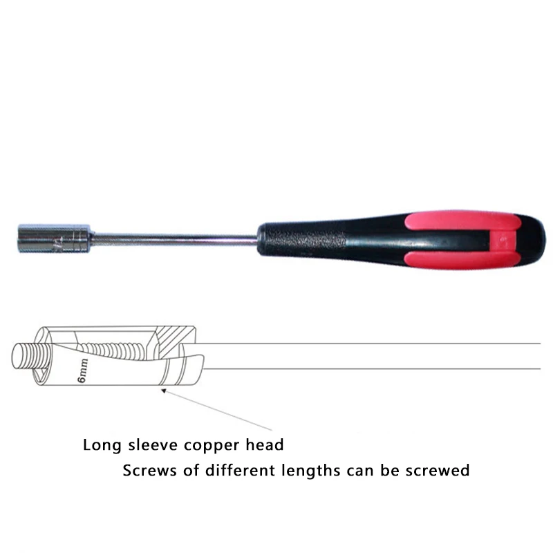 Насадки отвертки шестигранный ключ 3/3. 5/4/4,5/5/5,5/6 мм lengthудлиненный тонкостенный динамометрический ключ ручной набор инструментов