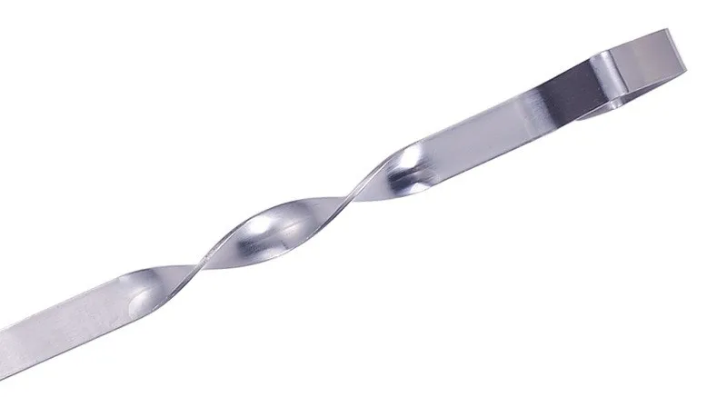 10 шт. 17.5 ''/45 cmstainless Сталь без каблука Принадлежности для шашлыков Шампуры мясо Принадлежности для шашлыков иглы барбекю Шампуры обжарки Принадлежности для шашлыков вилы