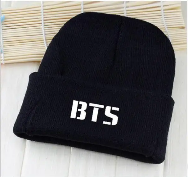 BTS 2016 kpop hats wool cap Bangtan children with paragraph Korean wool