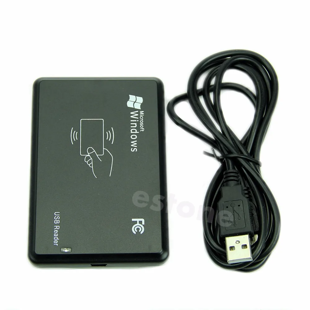 125 кГц USB RFID Бесконтактный близость Сенсор Смарт кард-ридер для ID-Карты EM4100