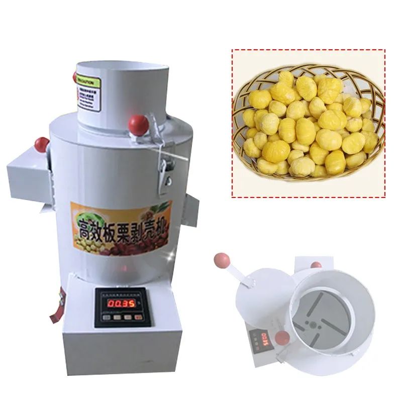 1Pcs Chestnut Sheller Peeler Chestnut Peeling Machine 220V 370Win
