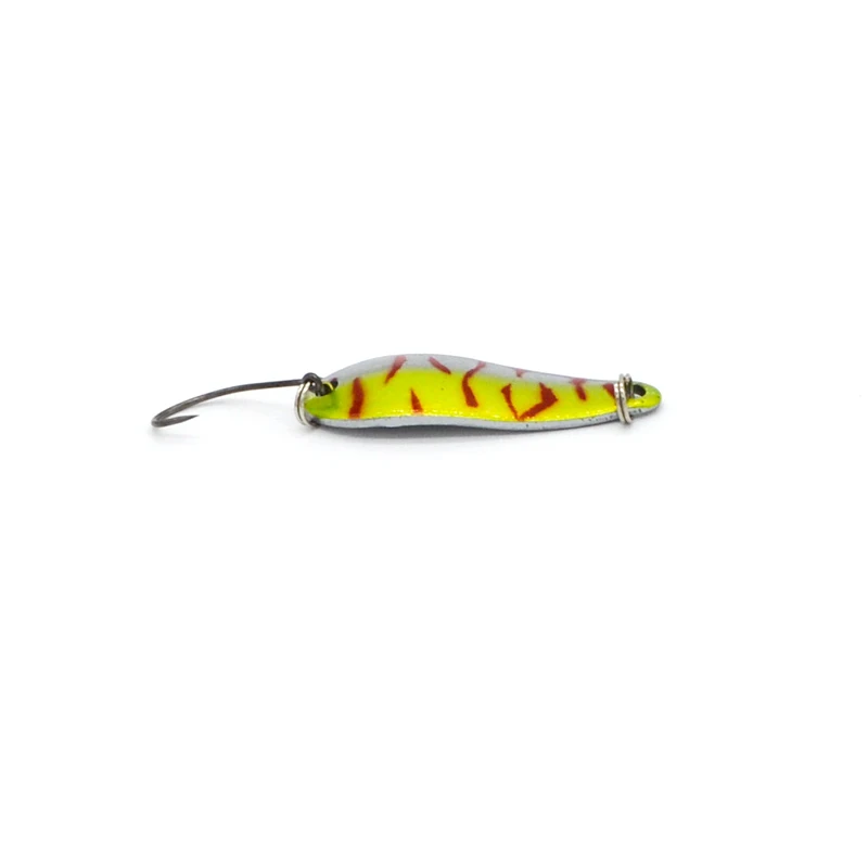 

1Pcs spoon Bait Fishing Fish Spoon 4.2cm 5.6g Zinc Alloy Hard Fishing Lures Spoon Sequin Paillette Baits Single Hook