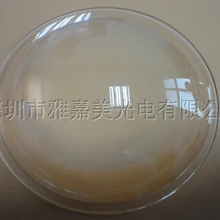 Оптические стеклянные линзы диаметром 108 мм плосковыпуклые линзы, более 95% пропускания 100 Вт светодиодные линзы