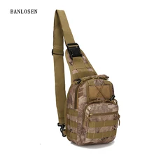 Мужская армейская сумка-мессенджер Повседневная нагрудная сумка для путешествий холщовая Маленькая мужская сумка через плечо