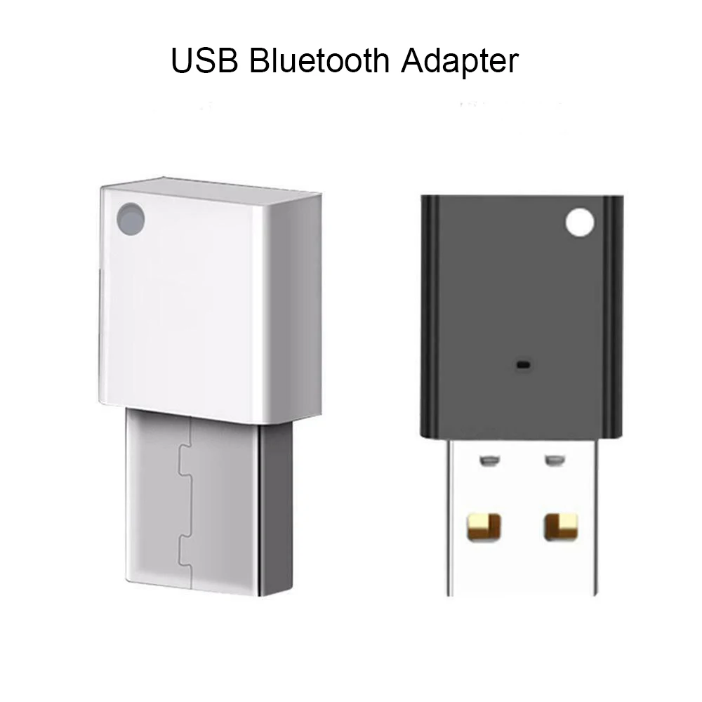 USB Bluetooth адаптер ключ с разъемом подачи внешнего сигнала Aux Bluetooth 4,0 4,2 5,0 музыкальный приемник с динамиком для автомобильного радиоприемника усилитель мультимедиа