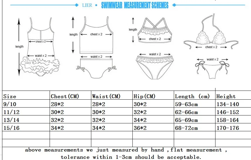 Радужный детский купальник для девочек от 7 до 14 лет, летний детский цельнокроеный купальник, купальник для девочек, монокини, купальный костюм 29